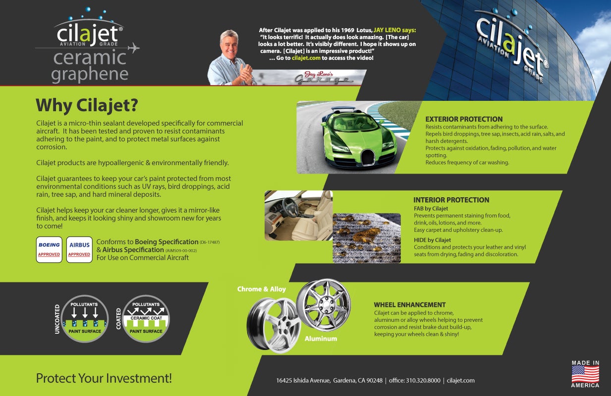 Cilajet paint brochure