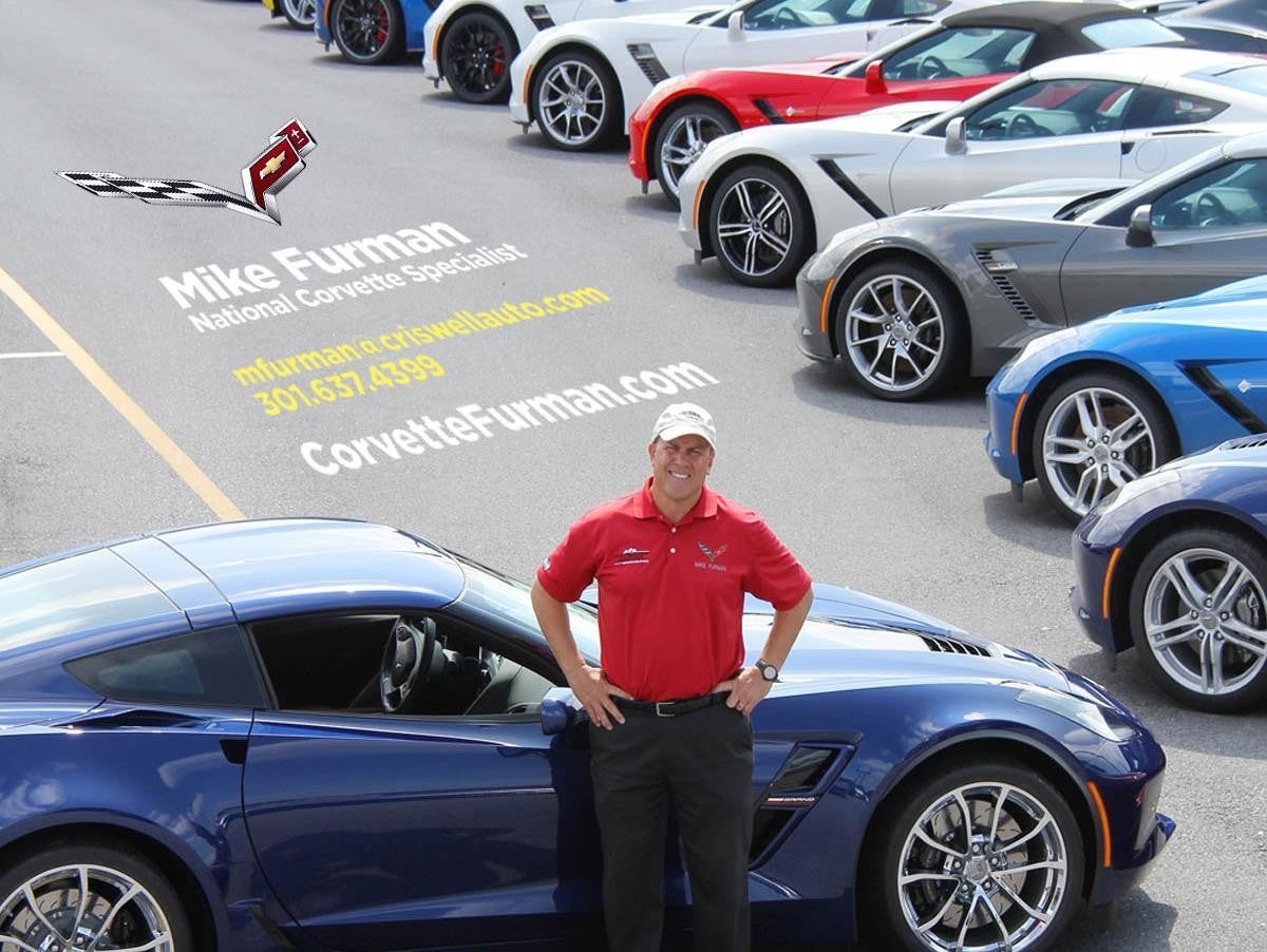 Mike Furman on dealership lot